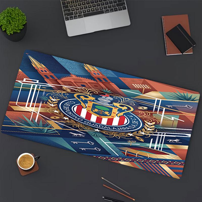 Club Deportivo Guadalajara Print Mouse Pad, for Keyboard Pad Laptop PC Mat for Office Home Use, Desk Decor, Perfect Birthday Gift for Gamers