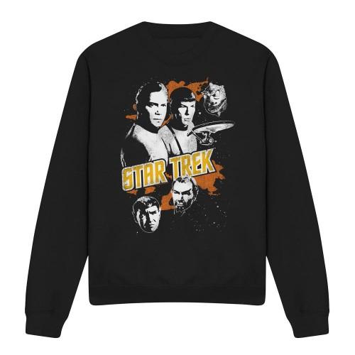STAR TREK Unisex Adult Good Vs Evil Graphic Sweatshirt