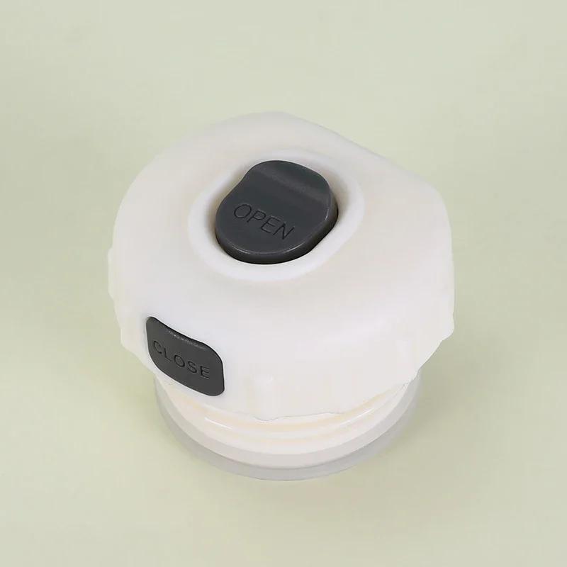 Rostfritt Stål Vakuumflaska Läckagesäker Stor Kapacitet Vattenflaskor Utomhus Bärbar Sport Vakuumflaska 600/800ML Kaffekoppar