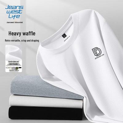 JEANSWEST LIFE Waffelstrick Langarmshirt für Herren