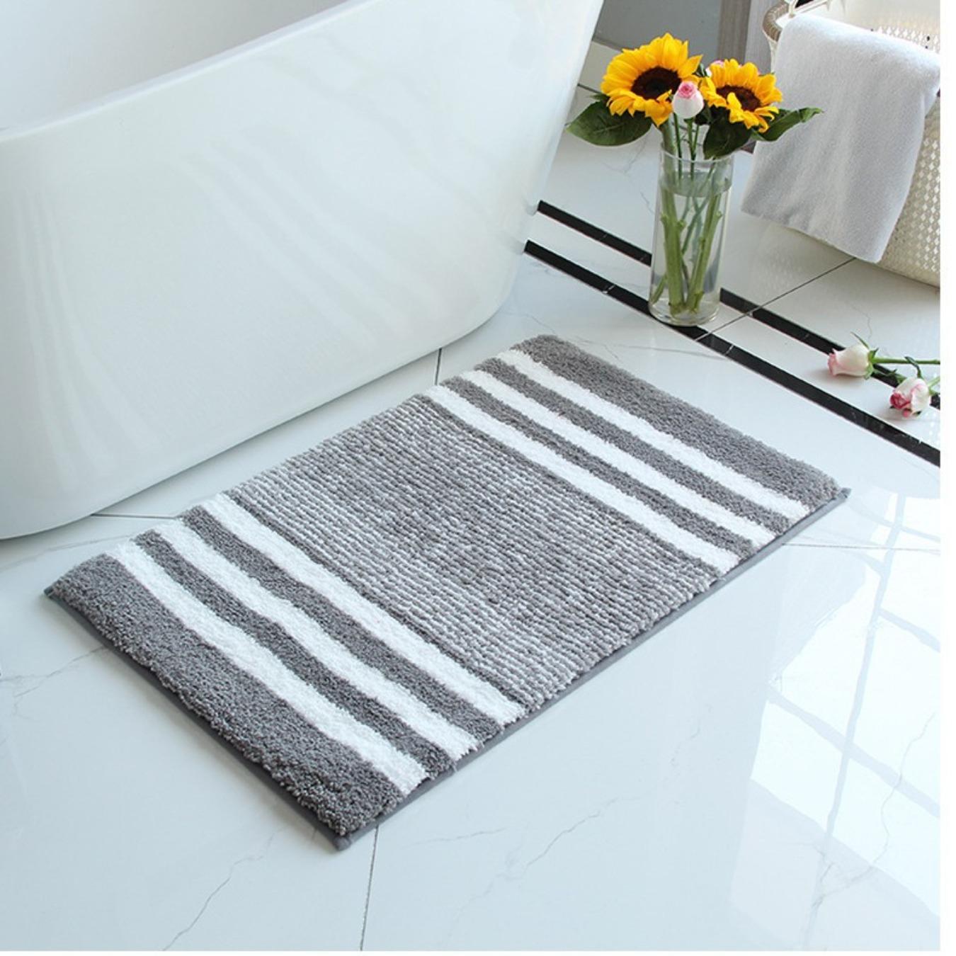 Коралловый флисовый тисненый коврик для ванной комнаты из кашемира — фото 12