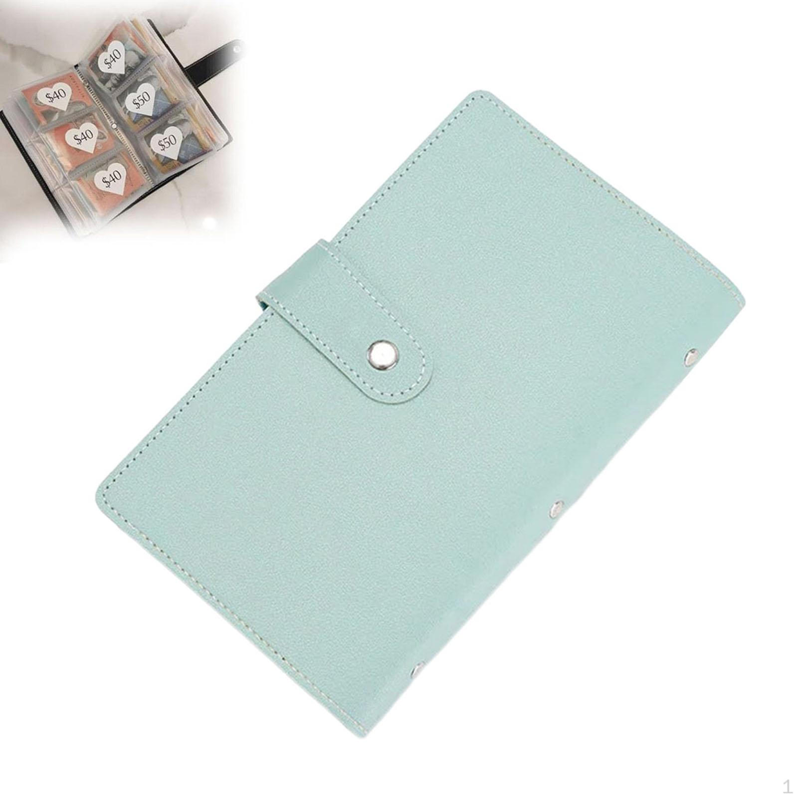 96 конвертов папка-переплет планировщик бюджета книга экономия денег подарок многоразовая экономия зелёный 1289₽