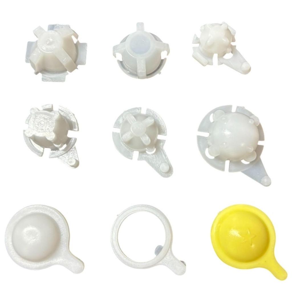 YESprime Wiper Link Bushing Connecting Motor Linkage Arm for Old Cars Trucks Repair Rattling Compatible Set of 9