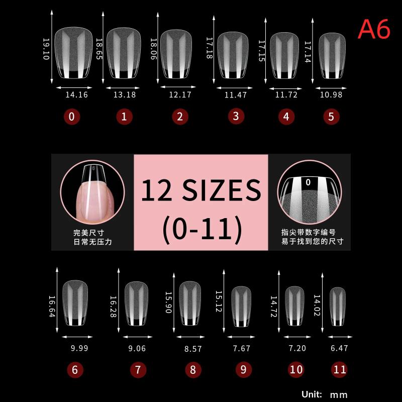 450Pcs Soft Gel Nail Tips Short Almond Nail Tips Full Cover False Nail Tips For Acrylic Nails Salon Home Press On Nails