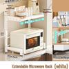 Extendable Microwave and Oven Storage Rack