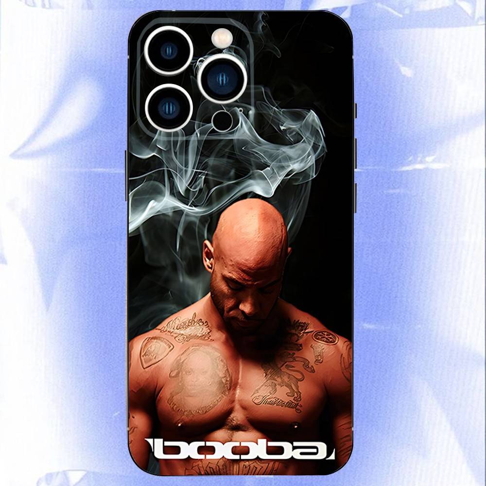 Booba Singer B2o 92i Phone Case For iPhone 17,16,15,14,13,12,11,Pro,XS,Max,XR,Plus,E,SE4,Mini Black Soft Cover