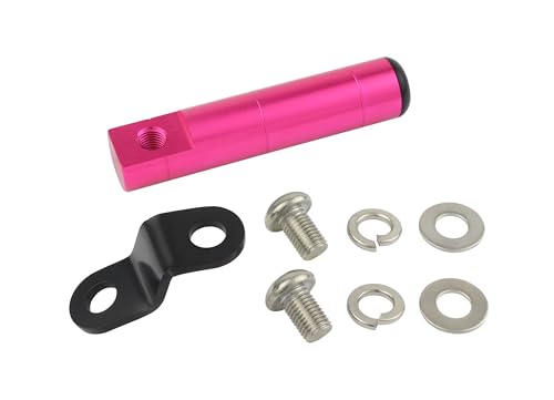 

POSH FAITH Motorcycle Accessories Smartphone Holder Mount Stay Base Universal Type Pink 500079-32