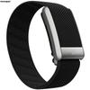 Compatible with Whoop 4.0 Wristband Straps Nylon Braided Elastic Sports Replacement Strap with Silver U-Shaped Metal Frame
