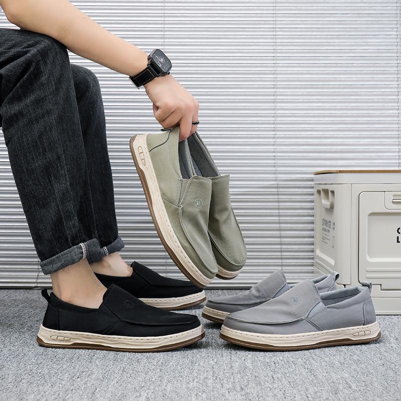 Midsole old Beijing cloth shoes men's single shoes autumn new business casual men's casual shoes