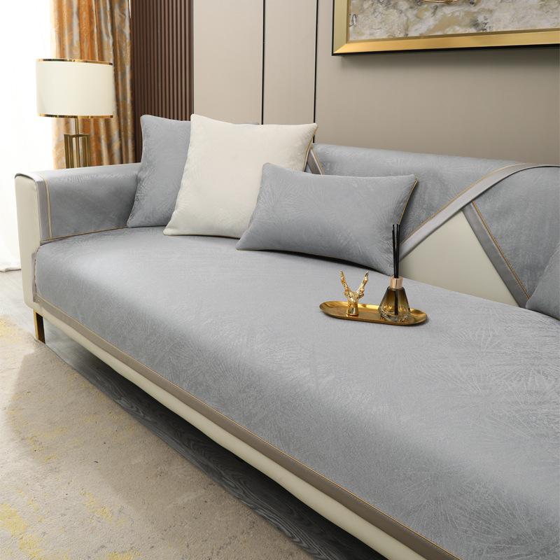 Non-Slip Four Seasons Universal Sofa Cushion All-Inclusive Universal Universal Seat Cushion Light Luxury Leather Solid Wood Sofa Back Towel