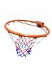 LITEC Basketball Goal Ring (Includes Ring, Goal Net, and Bolts) MS031