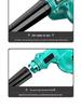 Rechargeable High-Power Lithium Battery Hair and Dust Blower for Home and Car Use
