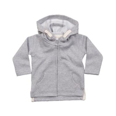 Babybugz Baby Kapuzenjacke mit durchgehendem Reißverschluss