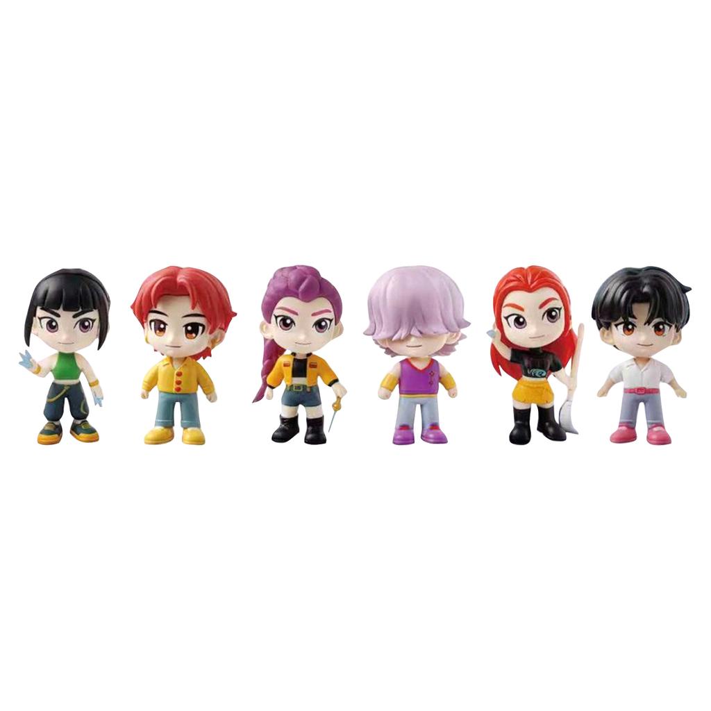 Non-movable Doll Collection Version Scale Doll Desktop Ornaments