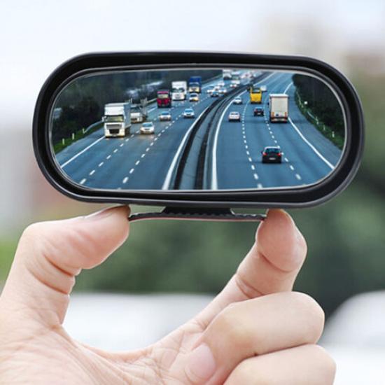 Car 360° Adjustable Wide Angle Side Blind Spot Rear Mirror For Parking Auxiliary