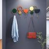 Strong Bearing Capacity Iron Hanging Clothes Hook Rust-proof Punching Installation Wall Hanging Hook Creative Wear-resistant