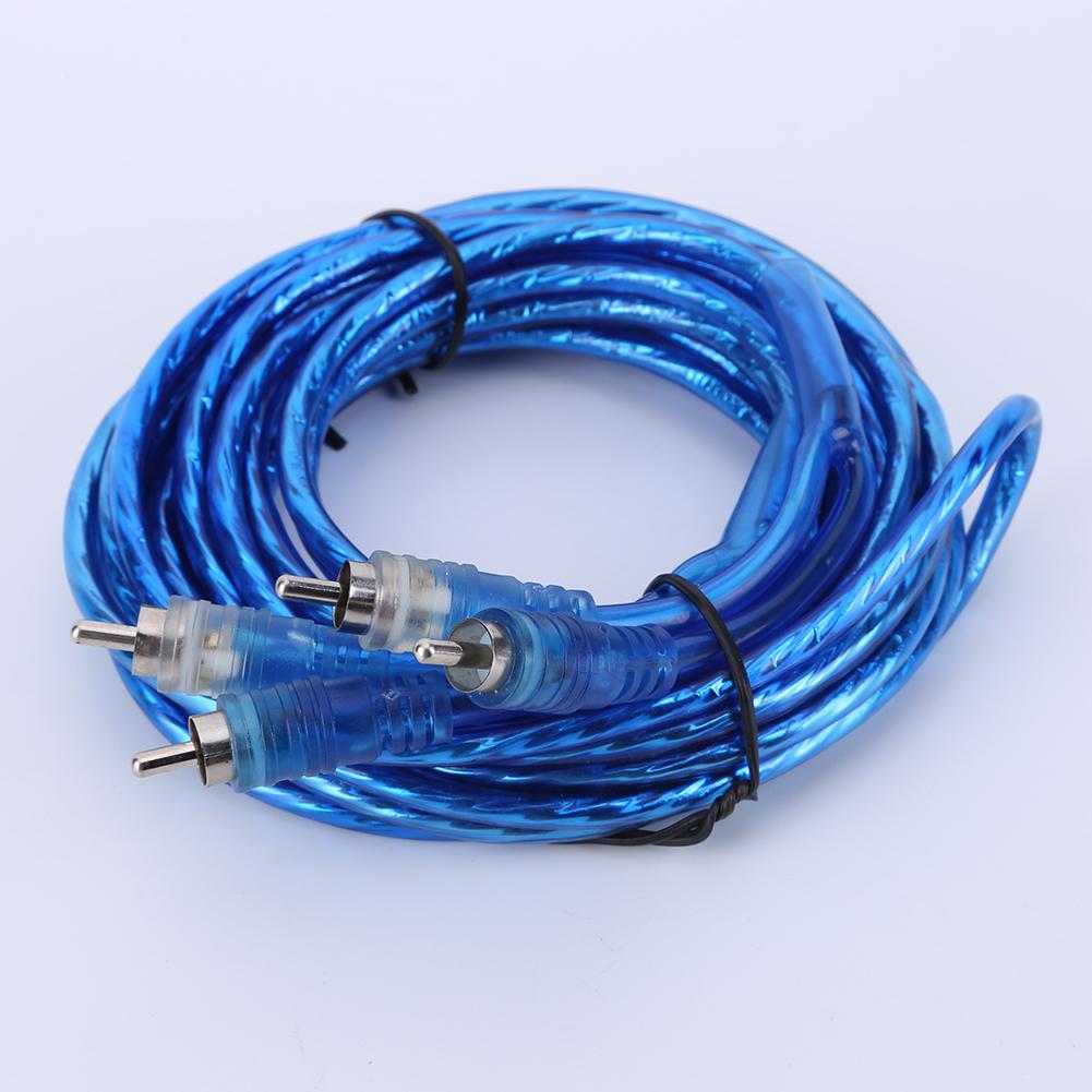 Fuse Holder Power Cable 2000W RCA Power Cable Fuse Kit 8GA Amplifier Installation Wires Car Subwoofer Cable for Car Modification