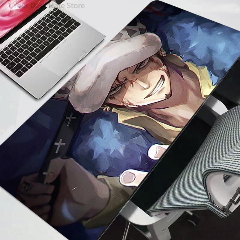 Mouse Pad One Piece Gaming Accessories Gabinete Gamer PC Computer Desk Mat Large XXL Keyboard Tablet Mousepad Durable Anime