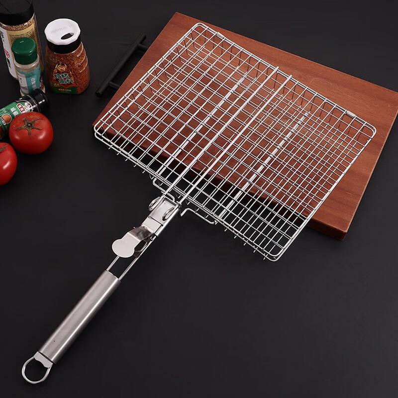 ZISIZ Portable Detachable Handle BBQ Grill Set