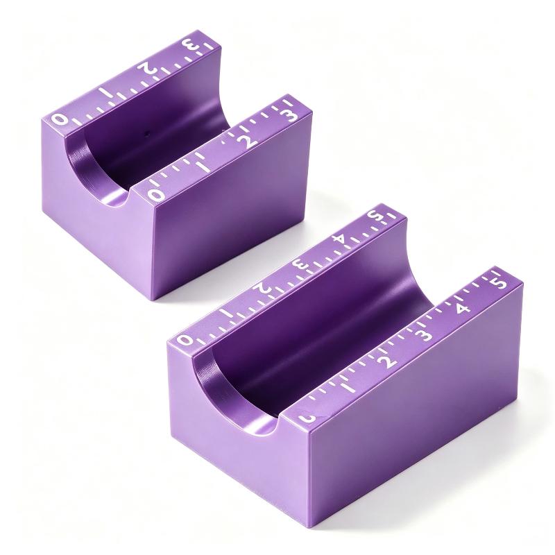 Adjustable Vial Label Applicator Precise Time-Saving Sticker Alignment Tool Fits 3/5ml Vials for Gift Packing DIY Craft