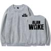 Felpa Girocollo Alan Wake 2 Pile Manica Lunga Unisex Abbigliamento Streetwear Casual Stampa Grafica Felpe