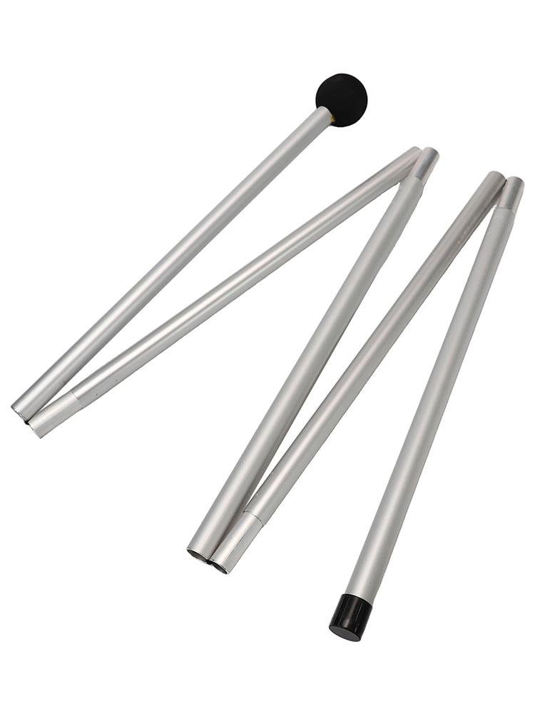 Aluminum Pole Shelter Tarp Pole Awning Stands Foldable Silicone