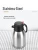 European Stainless Steel Insulated Kettle - Large Capacity Thermos for Hot Water and Tea