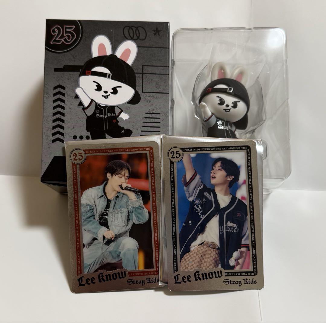 

[USED] Stray Kids Figure Live Photo Card Leavitt Reno Set