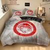 Olympiacos FC Vzorované povlečení Domácí dekorace Narozeninový dárek ( 1 povlak na peřinu + 2 povlaky na polštář, bez náplně),merchandise pro fanoušky.