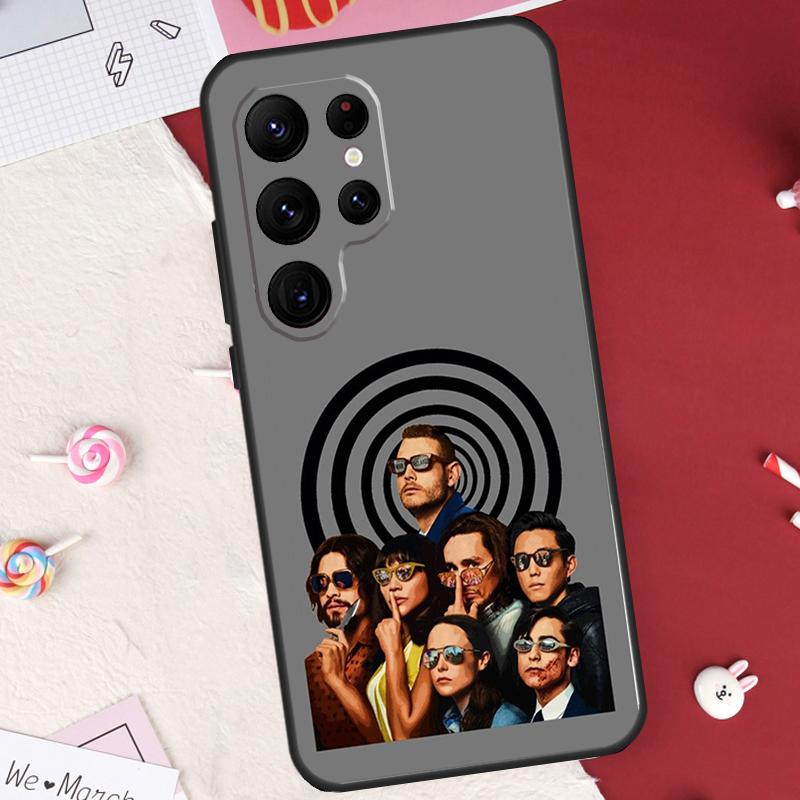 

Чехол Umbrella Academy для Samsung Galaxy S26 Ultra S23 S22 S21 S20 S24 S25 Ultra S10 Plus S25 FE Защитный корпус Galaxy S24
