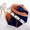 Printed Chicago Bears logo Folding Umbrella,Outdoor,Leisure,And Travel Umbrella,Durable Umbrella Fabric,Birthday And Holiday Gift