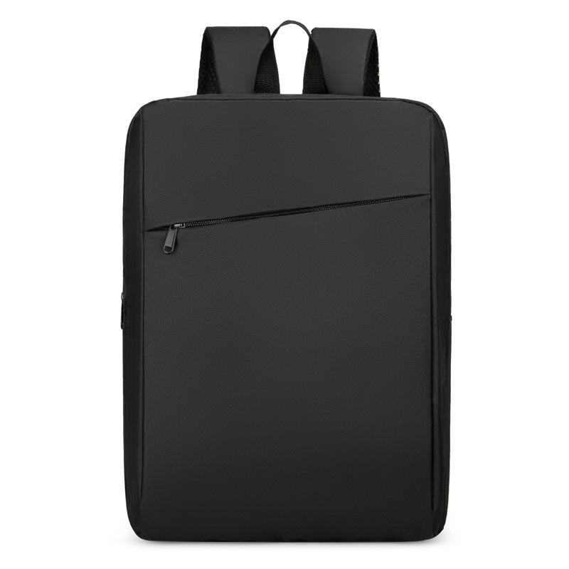 

Новий діловий рюкзак, легка проста повсякденна сумка для ноутбука, багатофункціональний рюкзак із логотипом чорний