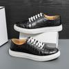 Fashion Handmade New Mens Leather Shoes Casual Slip On Formal Dress Classic White Soled Oxford Shoes for Male Non Slip Driving Footwear