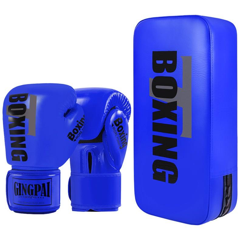 Boxing Gloves Set With Hand Targets Foot Target Kids Adults Training Sparring MMA Kickboxing