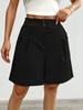 2026TK Summer Women's High-Waisted Loose Wide-Leg Shorts