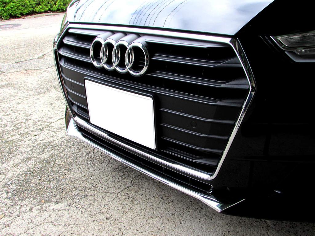 BRIGHTZ Chrome Front Lip Cover for A4 Avant B9 8WC 8WCVK 8WCVN 8WCYRF CVK CVN YRF A4 Avant [FRO-LIP-025] (Part Number 27488)