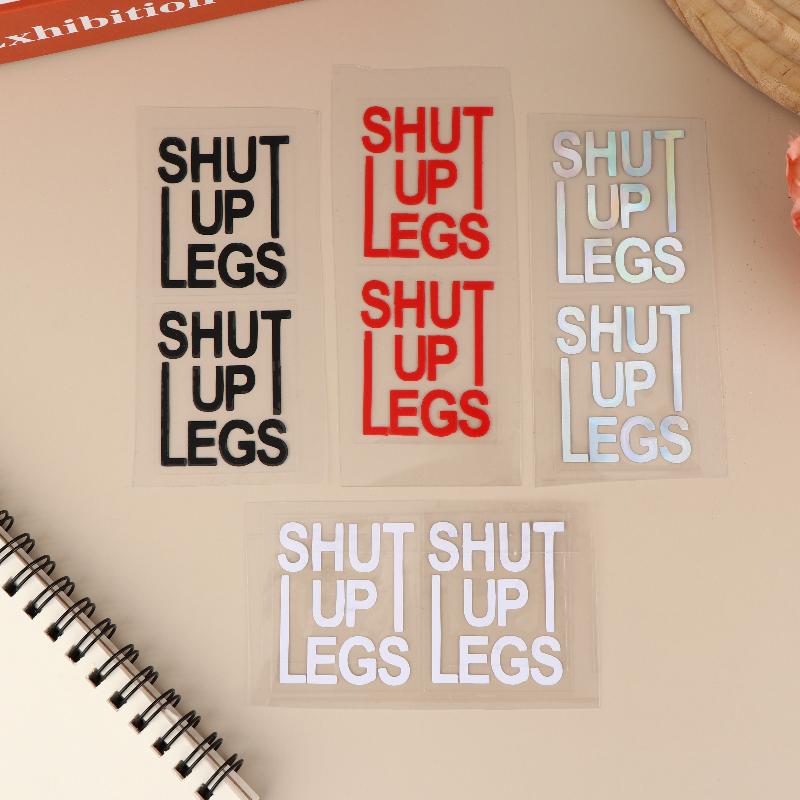 2Pcs Bicycle Frame Top Tube Stickers Shut Up Legs Bike Sticker Waterproof Vinyl Decal Decoration For Mtb Bike Accessories