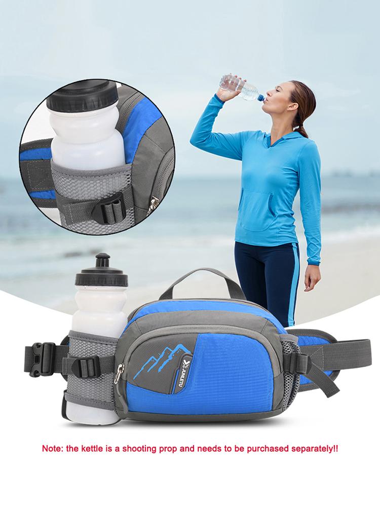Fanny Pack Running Belt Purse Bum Bag Women Men Sling Waist Pack with Bottle Holder for Running Hiking for Hydration for Jogging