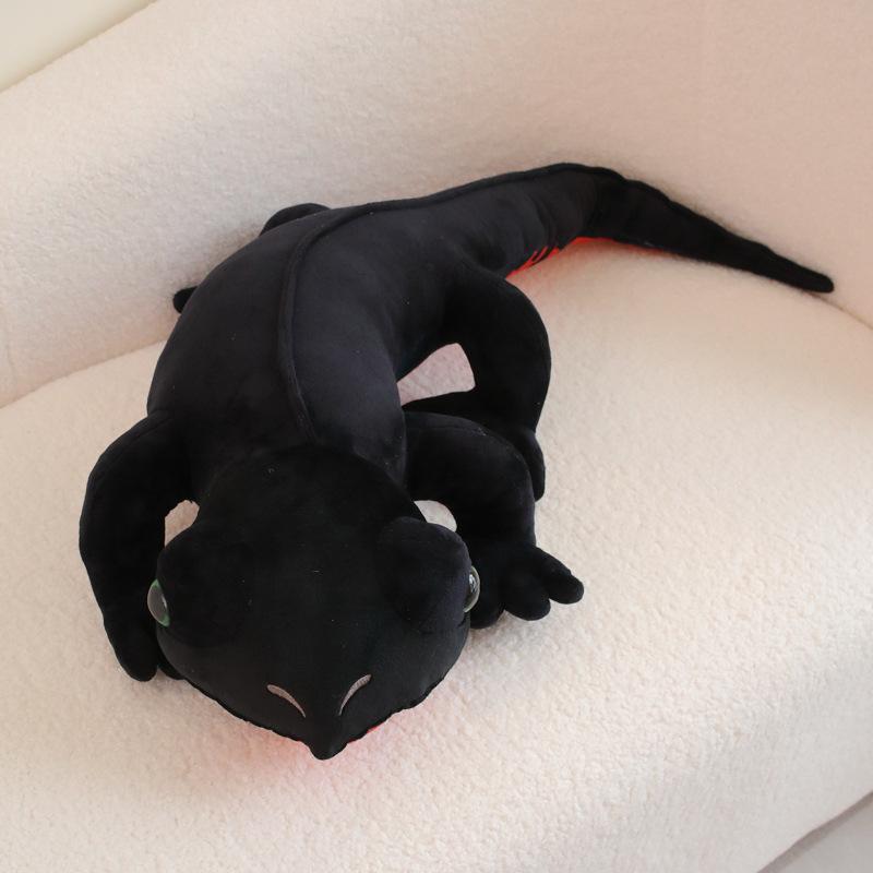 Simulation Long Lizard Doll Funny Creative Plush Toy Boys Bed Sleeping Doll Throw Pillow Holiday Gift