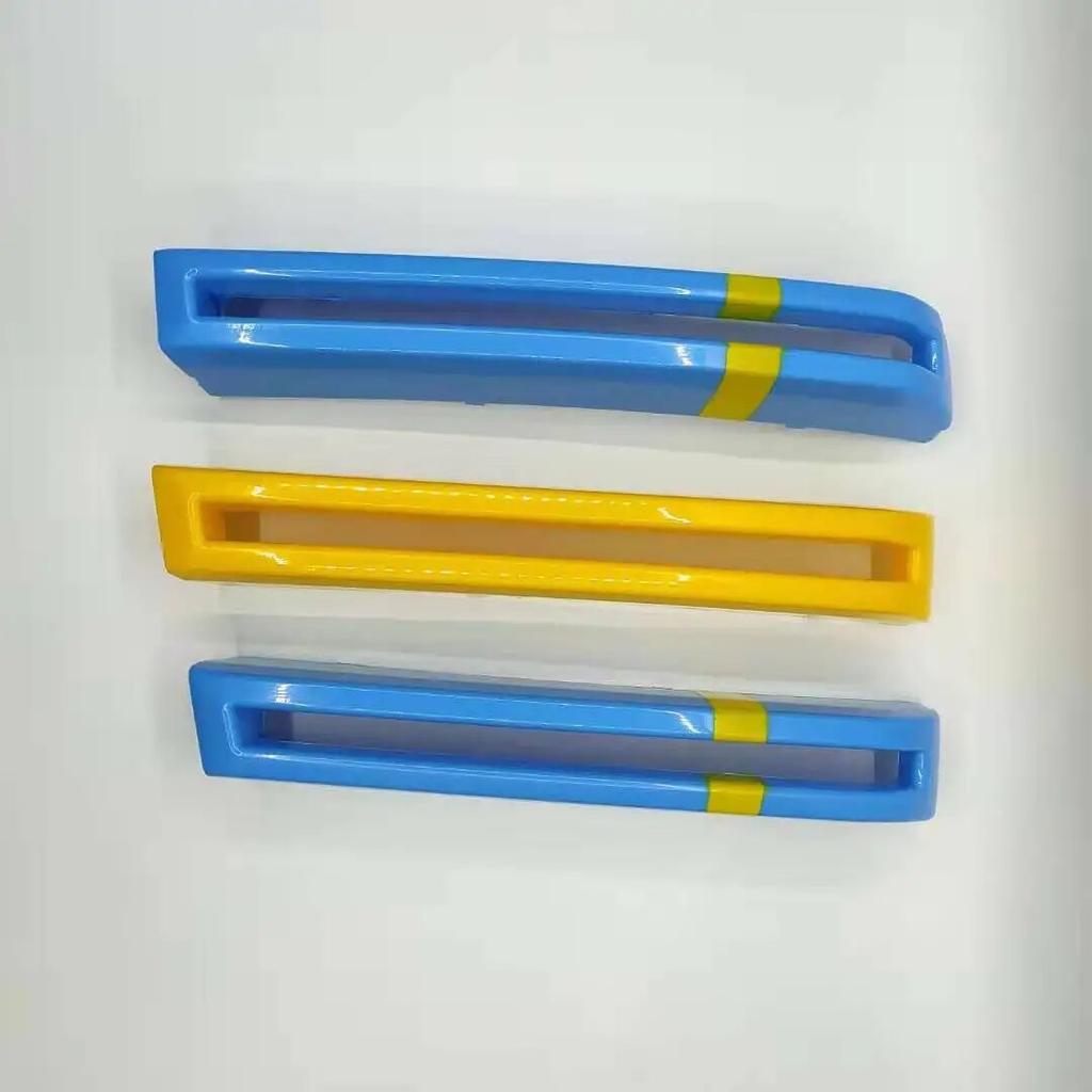 For Volvo XC90 2015- Front Grille Three-color Net Decoration Stripe Network Modified Stickers Center Grille Cover Trim