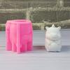 3D Donkey Candle Mould Handmade Silicone Molds Plasters Molds Ornament Molds Castings Molds Animal Molds Craft Supplies