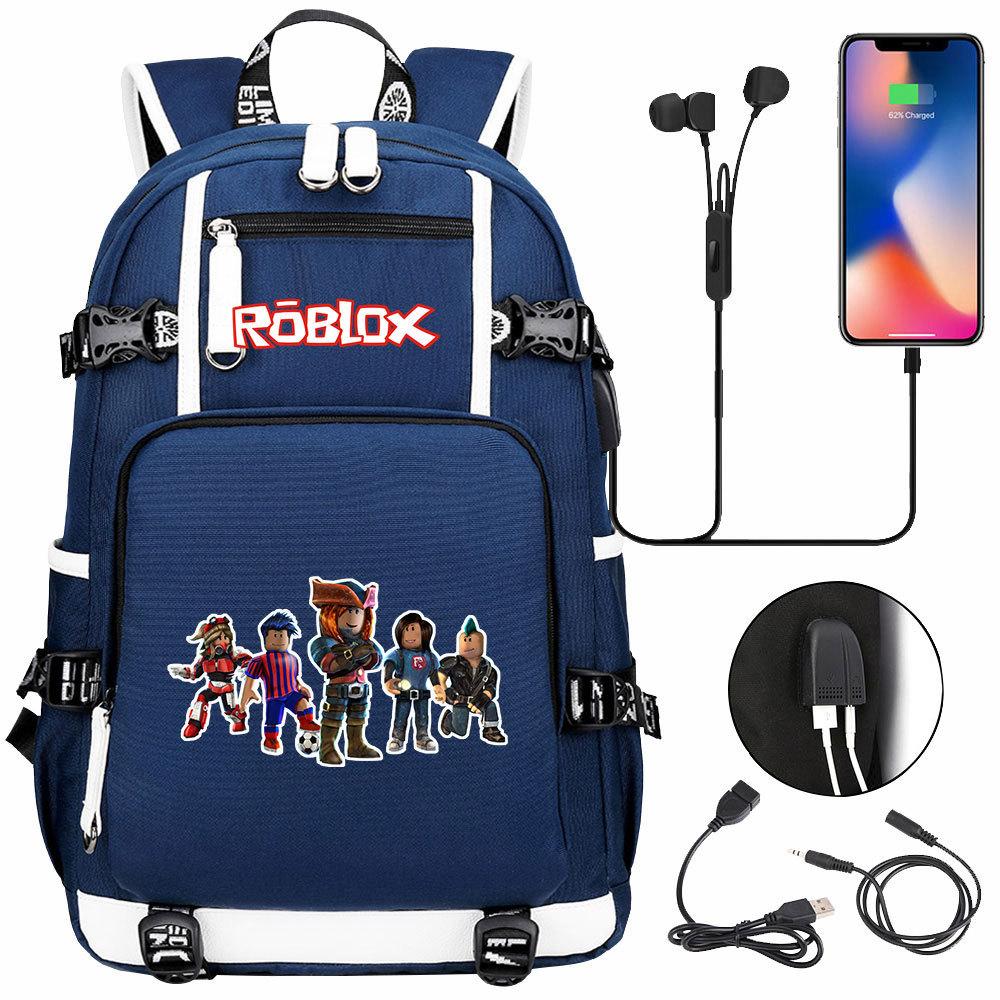 Game World USB Large Capacity Teen Student School Bag Men's and Women's Leisure Travel Backpack