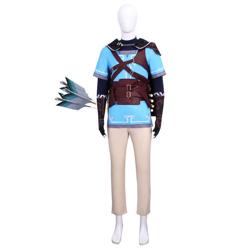 The Legend of Zelda: Tears of the Kingdom Link Cosplay Costume Full Set