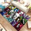 3D Gintoki Kagura Gintama Anime Area Rug,Carpet Rug for Living Room Bedroom Sofa Doormat Decoration, Kid Play Non-slip Floor Mat