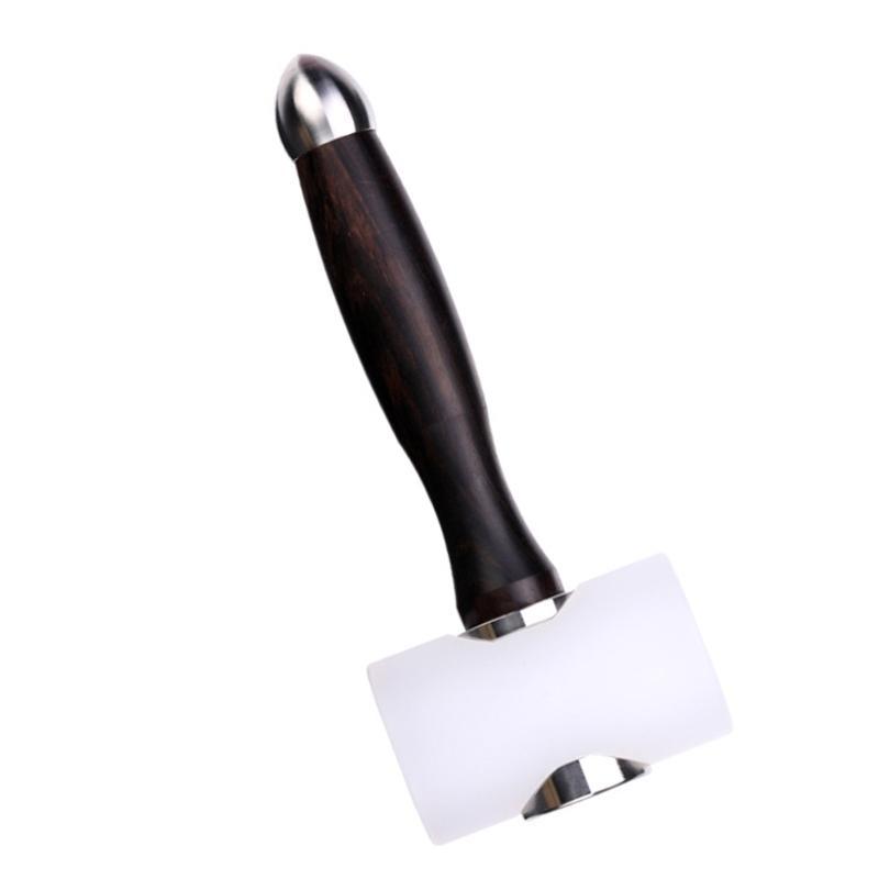 652F Handle Hammer Leathercraft Carving Hammer T-shape Hammer Practical Leather Carving Hammer Leather Craft Tool