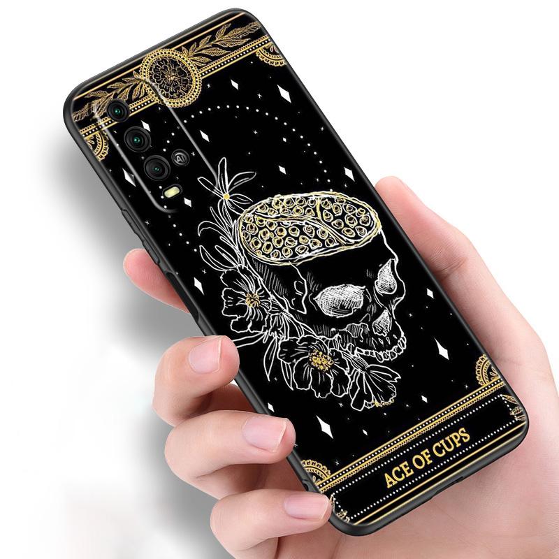 

Чехол для телефона Le Tarot Egyptien de Dusserre Art для Xiaomi Redmi Note 11 10 9 8 Pro 11T 10T 10S 9S 8T 9 9A 9C 9T, черный мягкий чехол Redmi Note 11 Pro