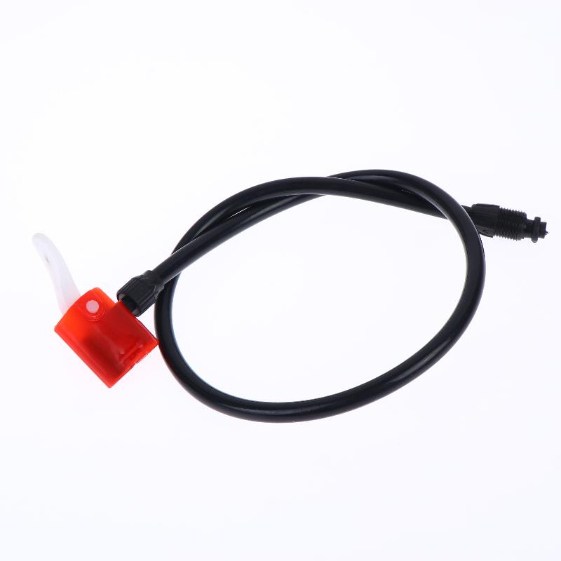 Lot de 2 Tuyaux d'Air Universels pour Pompe à Vélo Multi-Usage Buse Construction Durable Convient pour Gonflage de Pneus de Vélo Gonfleur Buses Accessoires