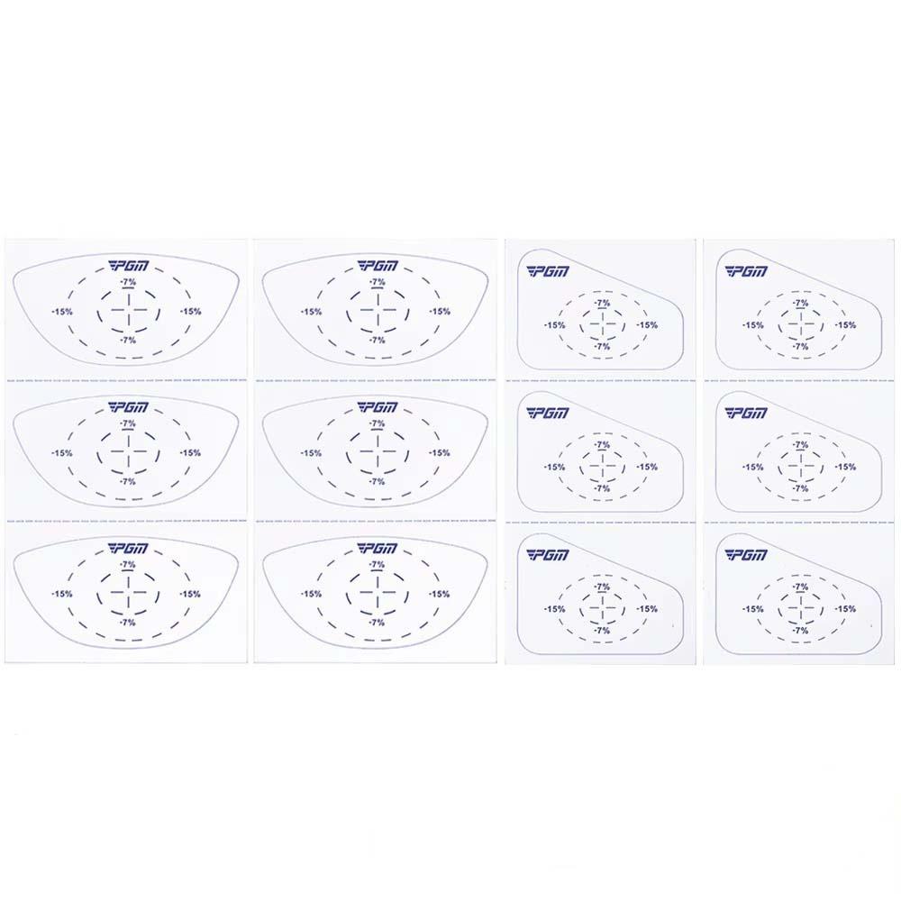 

Ударная лента Гольф Наклейки для удара Самообучение Наклейки для гольф-клубов Гольф-оборудование 12Pcs