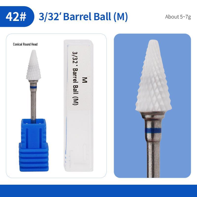 Ceramic Nail Drill Bit for Nail Art & Gel Polish Removal