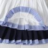 Girls' Dress Summer Dress Korean Princess Dress College Style Dress Children's Polo Collar Vest Dress